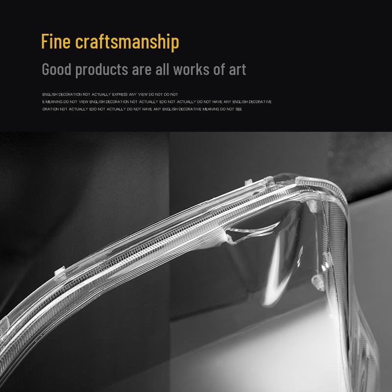 Qijun 08-11 Headlight Cover Transparent Lampshade Shell Mask