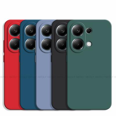 For Xiaomi Redmi Note 13 Pro 4G Case Luxury Original TPU Shockproof Liquid Silicone Phone Cover Xiaomi Redmi Note 13 Pro Plus 5G