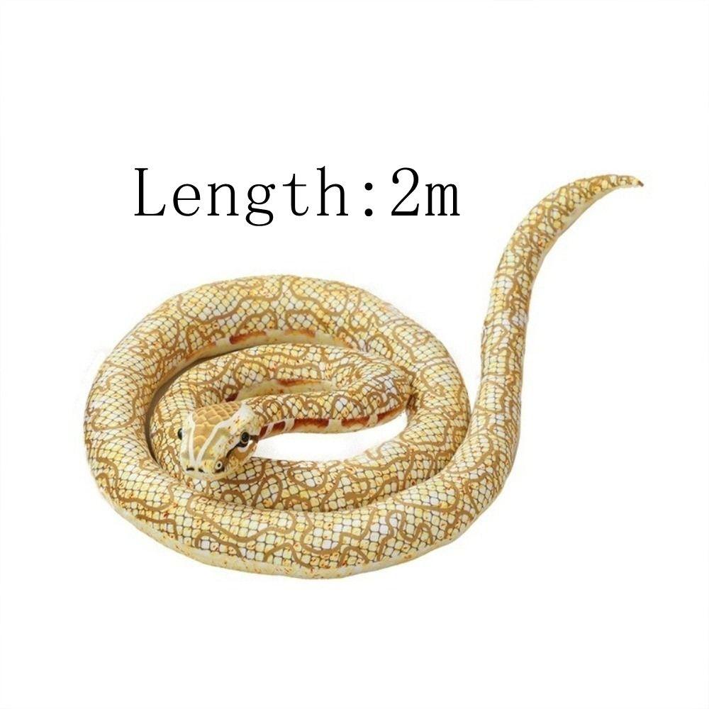 Soft Simulation Snakes Plush Toy Lifelike Long Snakes Plush Toy  Funny Birthday Gift
