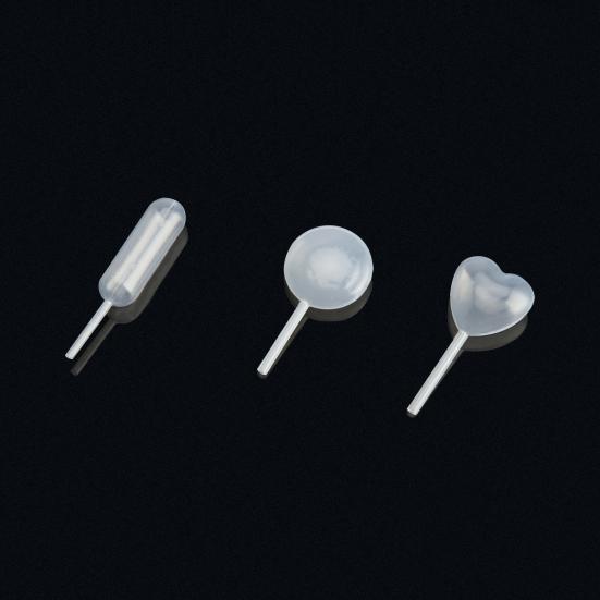 50 Pcs Jam Injector Transparent Food Grade Decorative Pipe Shape Cake Tool Kitchen Tool