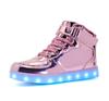 Größe 25-46 LED-Lichter Schuhe Leuchtende Sneaker für Kinder & Erwachsene Frauen Männer Tennis für Kinder Jungen Mädchen Leuchtende Hausschuhe Stiefel