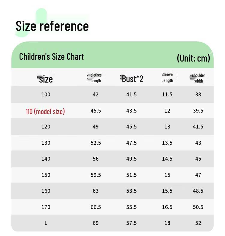 TUTUXIAOXIANG Girls' Chinese Trendy Print Short Sleeve T-Shirt