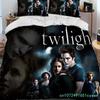 The Twilight Saga Printed Bedding Sets Exquisite Bed Supplies Set Duvet Cover Bed Comforter Set Bedding Set Luxury Birthday Gift