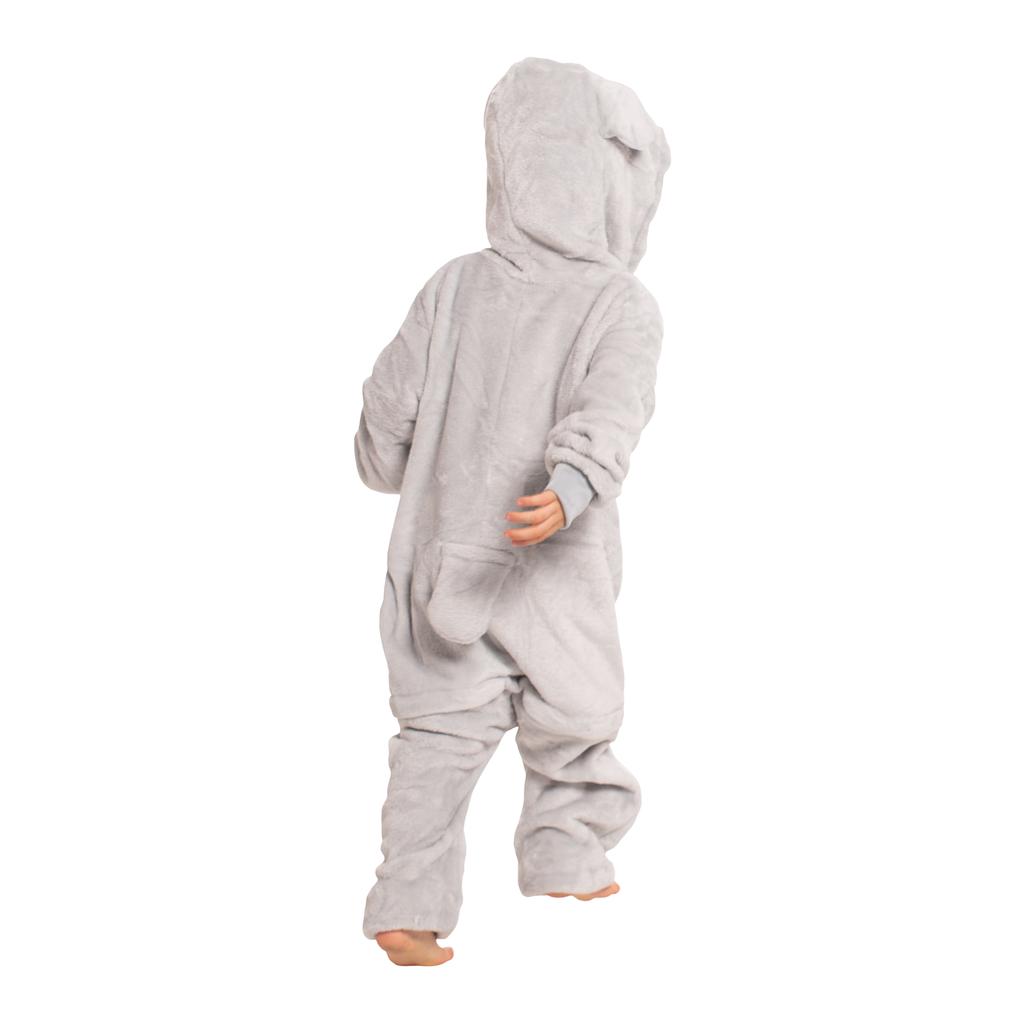 Piżama dla dzieci dziecięca kigurumi onesie kostium koala szary 115-125 cm