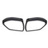 For Hyundai Tucson   Carbon Fiber Mirror Rain Eyebrow Trim