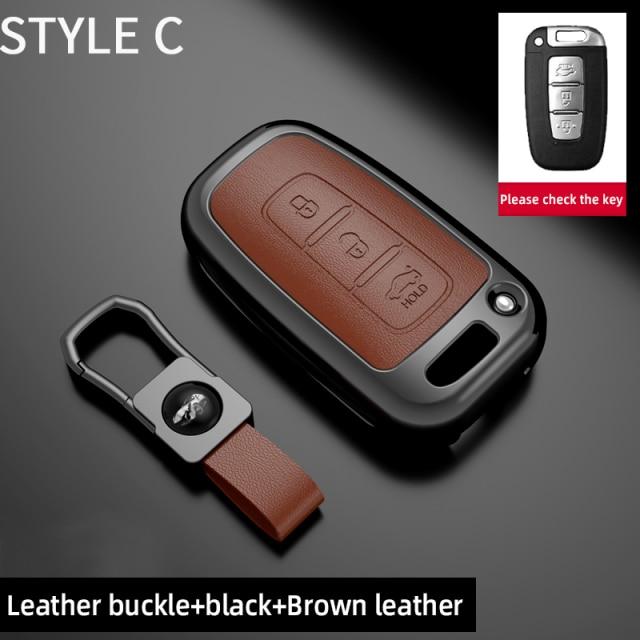 Car Key Case Holder Cover for Kia Sportage Ceed Sorento Cerato Forte Kx3 K5 2017 2019 2020 Remote Fob Key Accessories