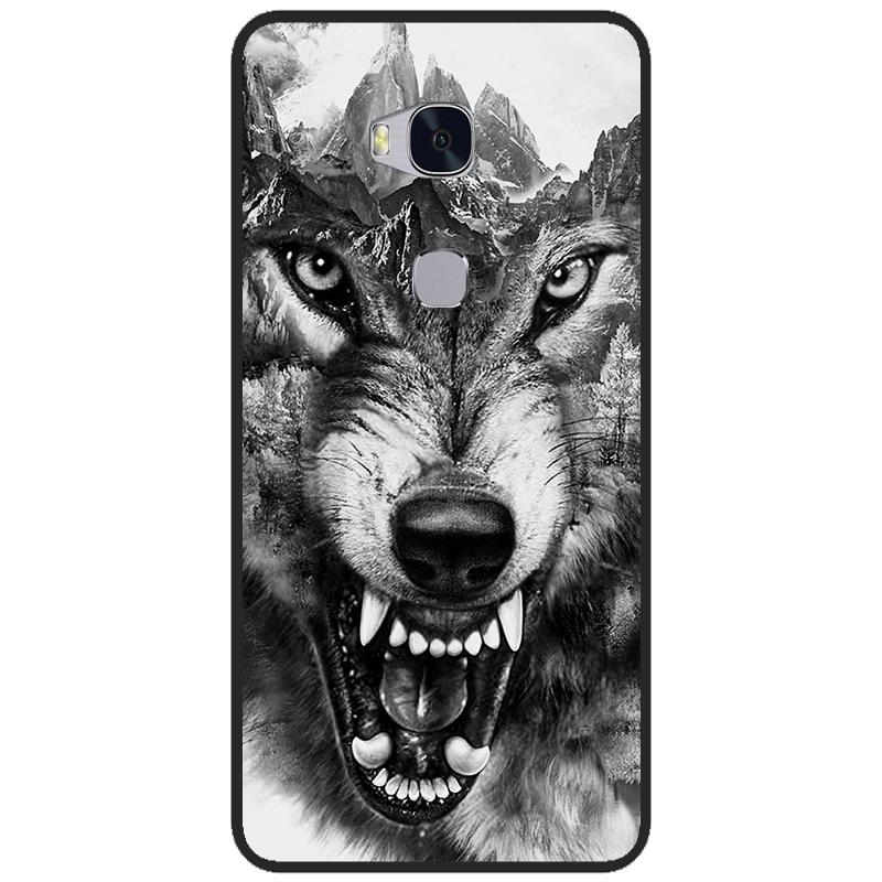 For Huawei Honor 5X Case TPU Soft Cartoon Back Cases For Huawei GR5 2016 Case Silicone Honor 5 X KIW KII L21 L22 Honor5x