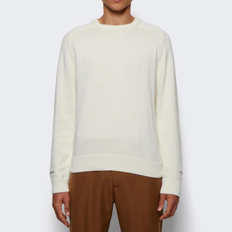 Adidas X Noah Crew Neck Off White Men Tops HI2931