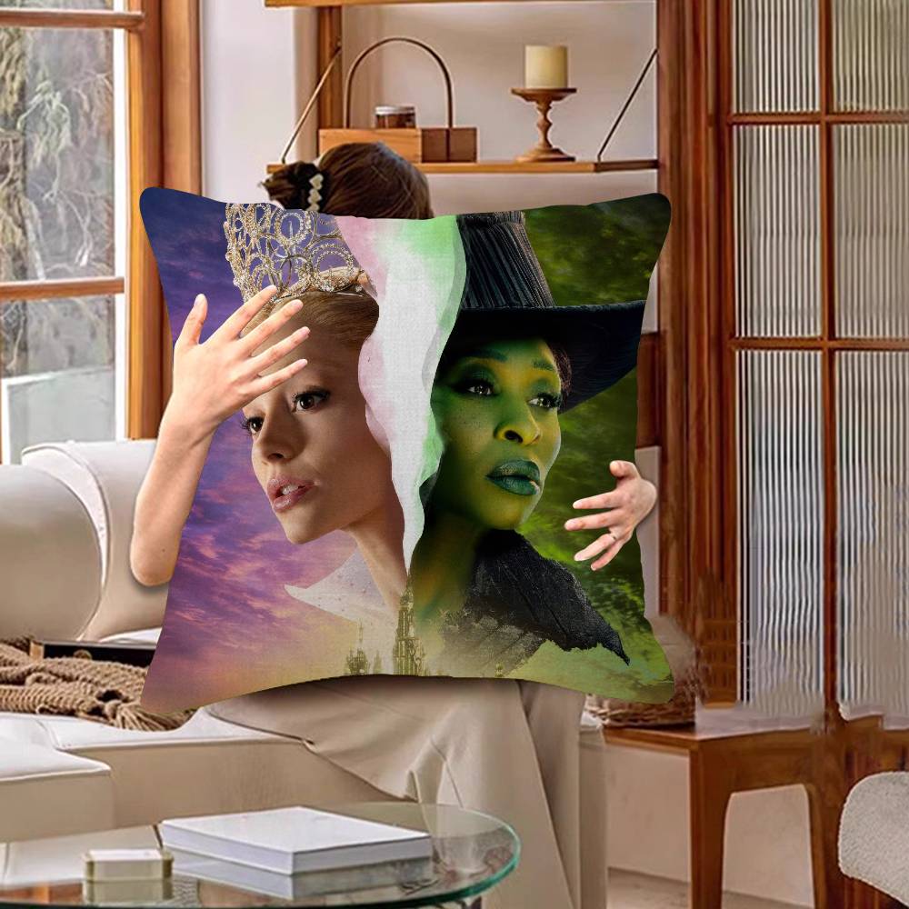 Fantasy Film WWicked Personalized Picture Text Home Decorative Pillows Household Gifts 45x45cm