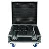 U`King 6x18w LED Wireless Uplights RGBWA UV 6in1 Battery Powered Par Lights With Charging Flight Case for DJ Wedding Party Event