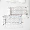 Multi-functional Polka Dot Design Storage Tray Large Capacity Folding Desk Organizer Storage Box Office Study
