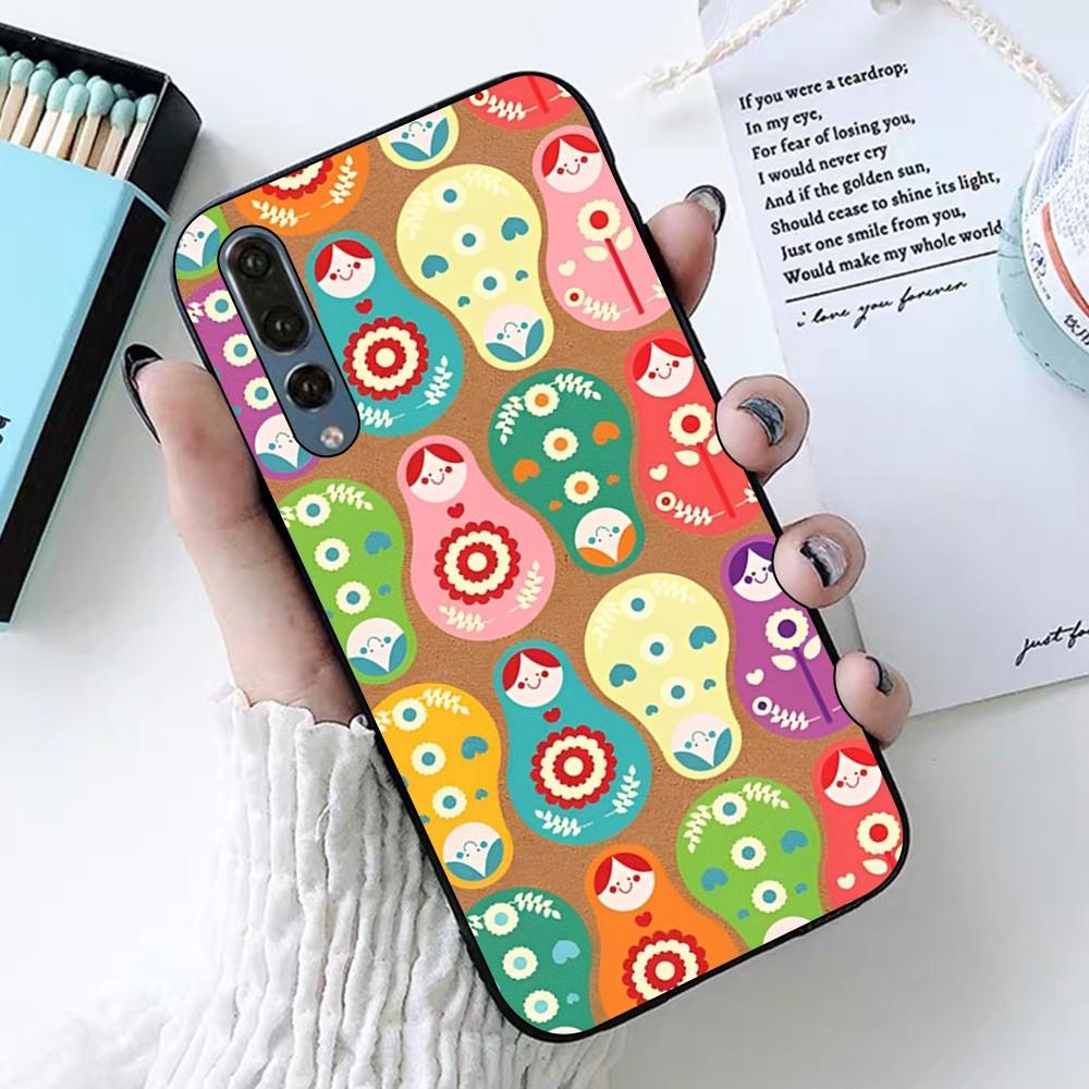 Russian Dolls Matryoshka Phone Case For Huawei P 8 9 10 20 30 40 50 Pro Lite Psmart Honor 10 Lite 70 Mate 20lite
