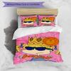 3pcs Rugrats in paris4 Design Cover Set - HD Printed Bedding with 1 Cover and 2 Pillowcases - Perfect for Home and Dorm Decor