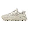 Fila Trek 1S Mesh Fabric Synthetic Leather Comfortable Durable Low-Top Casual Shoes Women Sneaker Champagne Silver Gray F12W242119FPS