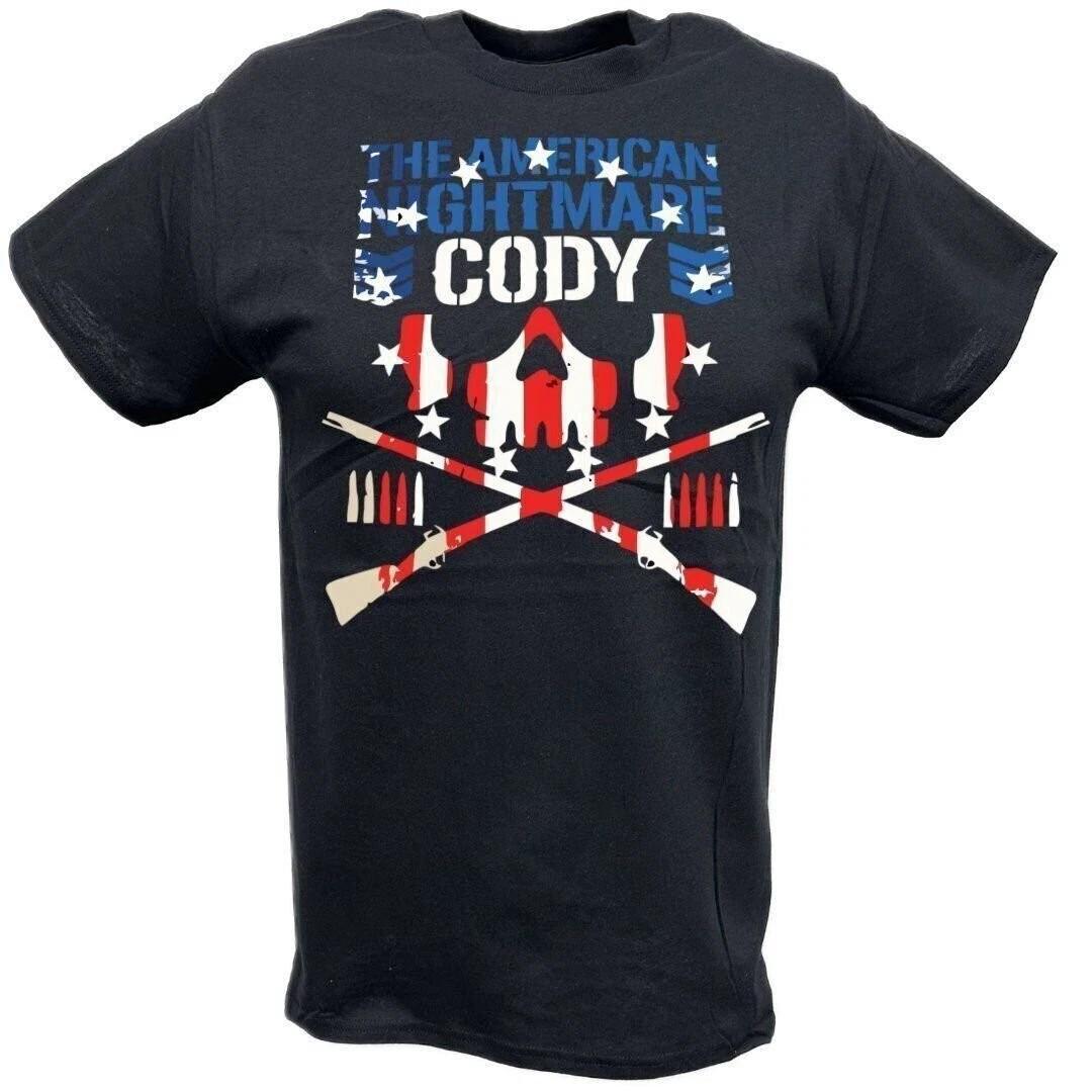 Cody Rhodes Cross Rifles USA Logo T-shirt XXXL