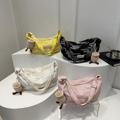 Große Kapazität Achseltasche Sommer Neu Trendig Einfache Tragetasche Umhängetasche Damen Mode Lässig Schultertasche