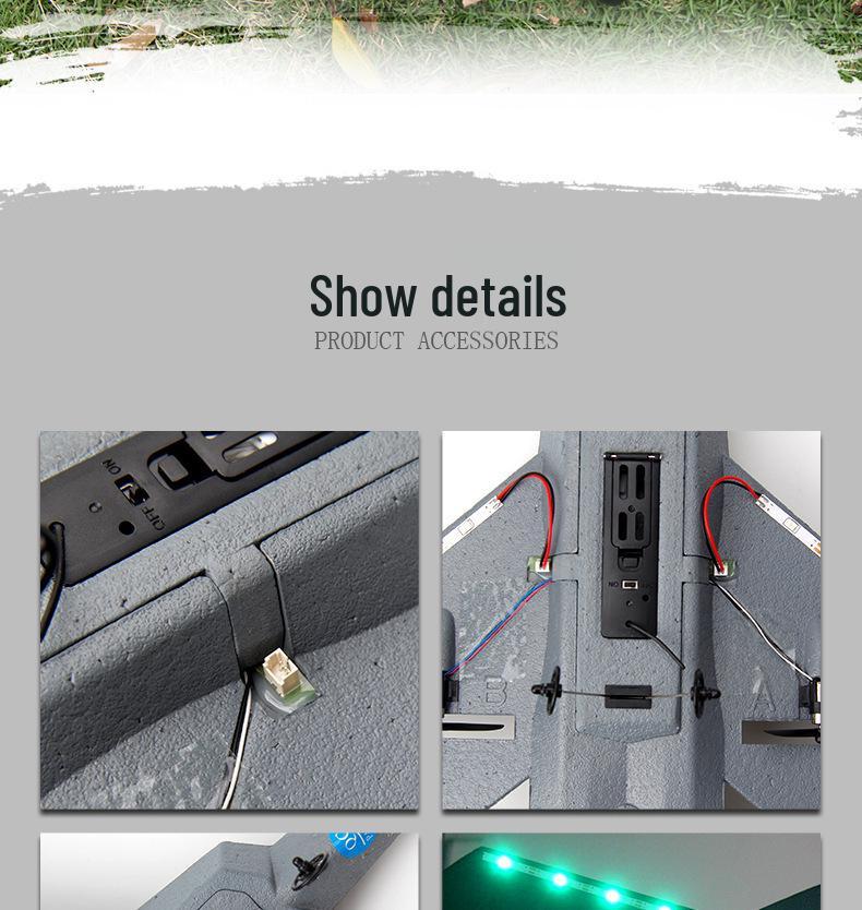 Feixiong FX622 RC Foam Glider: F22 Fighter Model Toy Plane