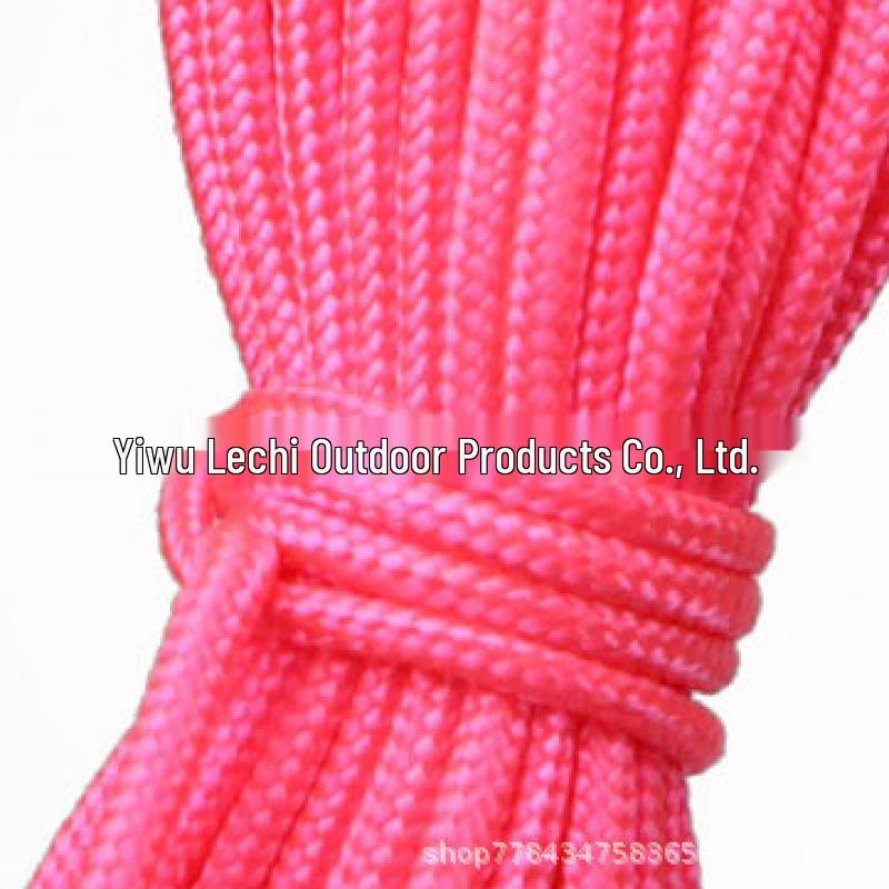 2mm Paracord Bracelet Weaving Thread - 10m Thin Round Rope for DIY Jewelry Accessories