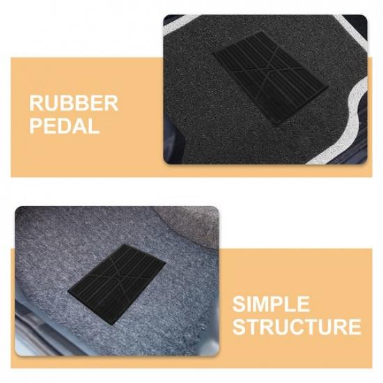 2 Pcs Patch for Car Mat Shoe Lining Repair Auto Pedal Pads Floor Patches