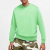 Nike Sweatshirts Men's Steam Green Crew Neck Moderate Regular BV2667-376
