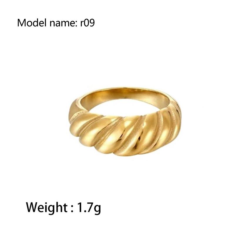 2024 New Fashion Gold Color Snake Rings For Women Vintage Zircon Pearl Geometric Hollow Ring Retro Wedding Party Jewelry