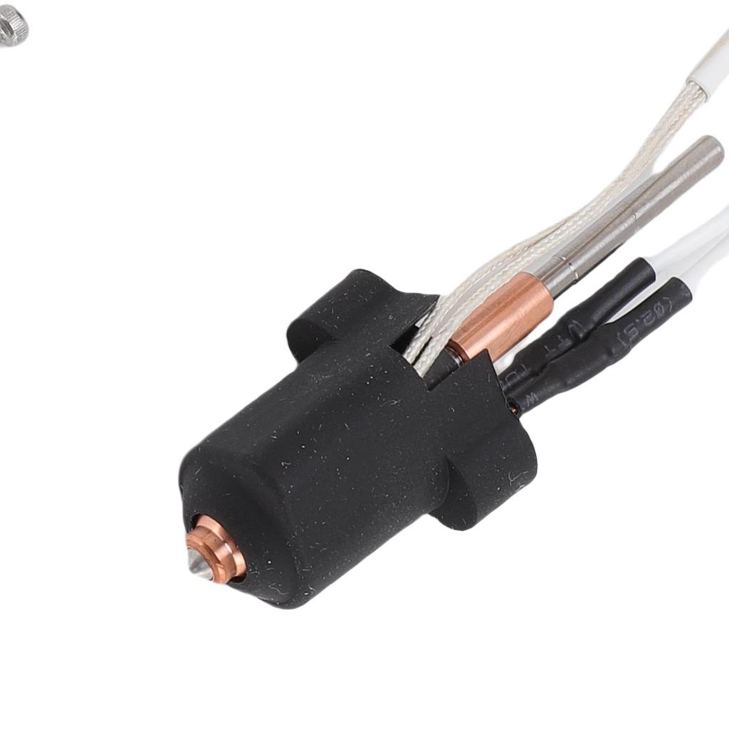 3D Printer Hotend Kit Fit for Ender-3 V3 Plus Ceramic Extruder Hot End Replacement High Flowrate Speed with Aluminum Radiator 0.2MM Nozzle