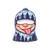 Novelty Old Man Face Ski 3D Full Print Full Face Winter Windproof, Sunglasses Not Included