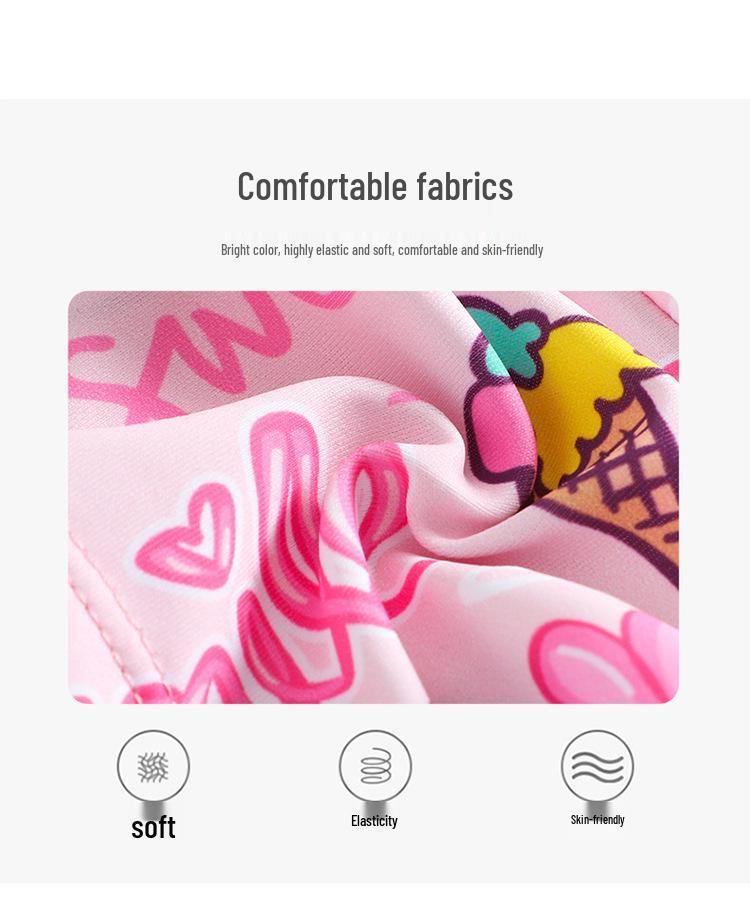 2024 Children's Buoyancy Swimsuit: Cute One-Piece for Boys & Girls