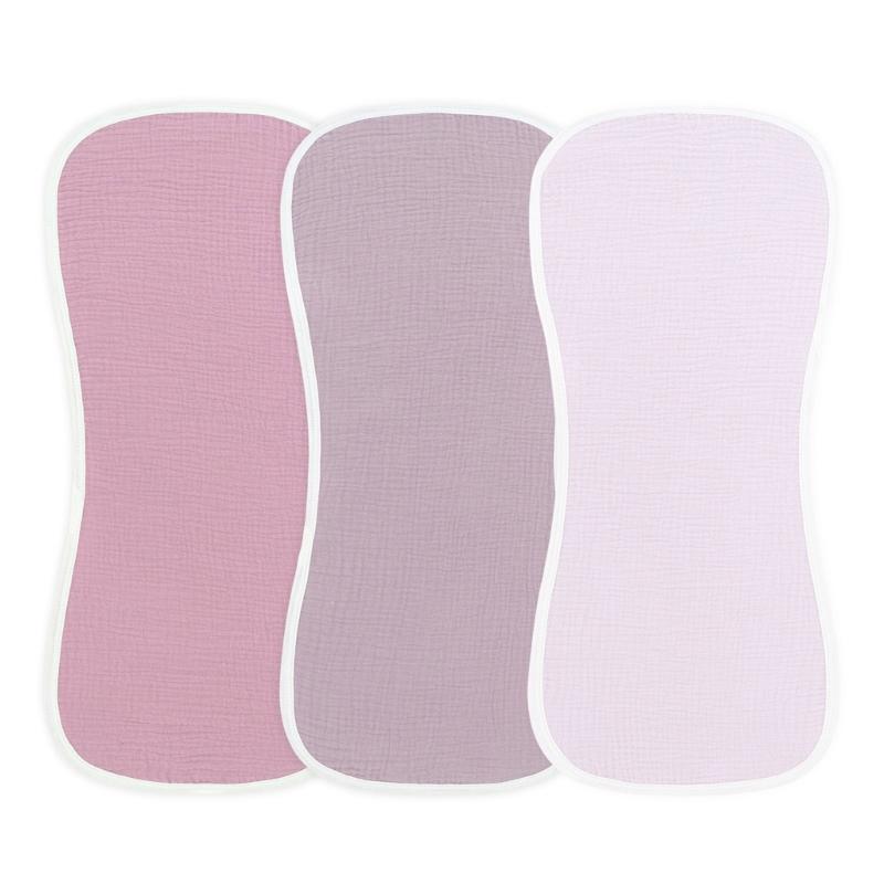 

3 Piece Gentle Baby Washcloth Soft and Multifunctional Burping Cloth Breathable Teething Pad Comfortable Saliva Towel