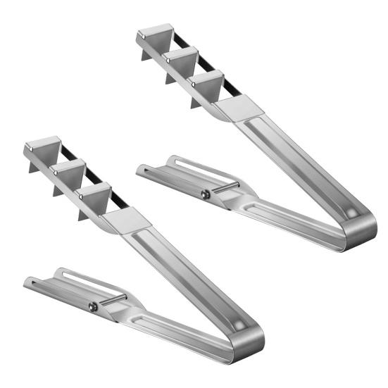 

2Pcs Watermelon Cutter Slicer Stainless Steel Salad Melon Baller Efficient Watermelon Cutting Tools Portable Kitchen Gadget серебряный