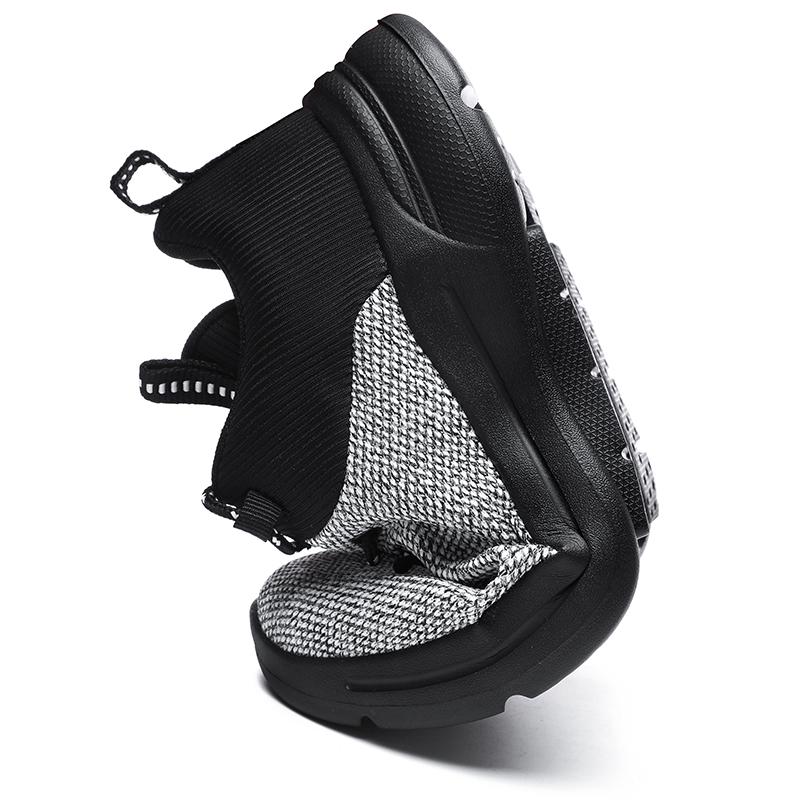 Men Tennis Shoes Women Tennis Shoes Sports Shoes Men Sneakers Breathable Mesh Slip-on Female Sock Footwear Outdoor Thick Bottom Women Sneakers