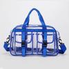Colorful PVC Transparent Shoulder Bag - Large Capacity, Splash-Proof, Ideal for Summer and Swimming Essentials
