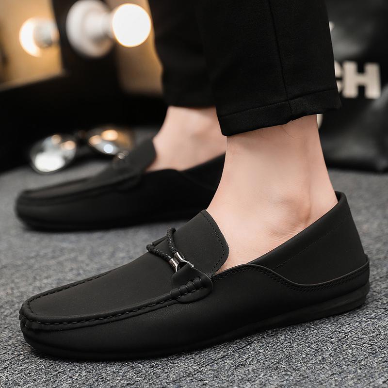 Fashion Large Size Men Casual Shoes New Summer Driving Slip On Loafers Moccasins Luxury Brand Suede Leather Men's Shoes Mocassins 46