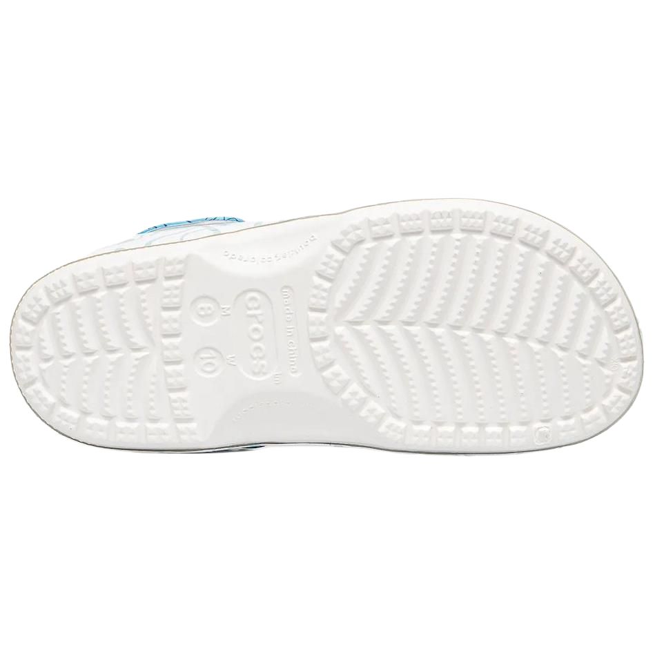 Crocs The Smurfs x Classic Clog Allover Print Unisex Sneakers Blue White 210820-90H