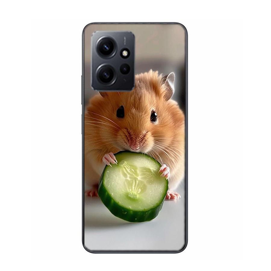 Hamsters With Hats Have Ears Phone Case For Redmi 12 13C 12C 15C 9 10 10C Note 13 Pro Plus 14 15 Pro 9T 9C 9A TPU Soft Cover Cle