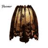 Spider Web Lace Fabric Decor Halloween Tablecloth, Black Table Cover, Spooky Gothic Home Bundle Lamp Shade for Masquerade, Party, Dinner Decoration