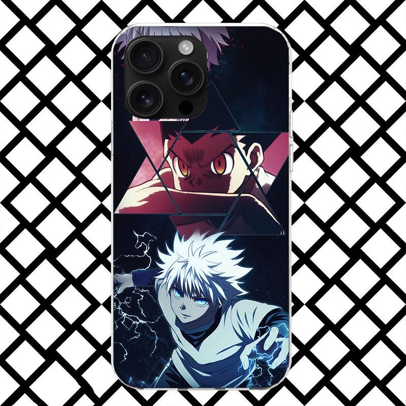 Hunter X HXH Anime Phone Case for iPhone 17 Air 16 16E 15 14 Plus 13 Mini 12 11 Pro Max 7 8 + SE 2020 Soft Cover Fundas 17 Air 1