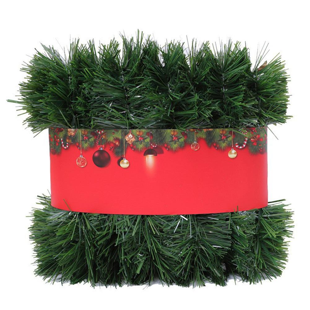 Festive Decor Artificial Christmas Wreath Christmas Celebration 10m Artificial Elegant Style Lightweight Design