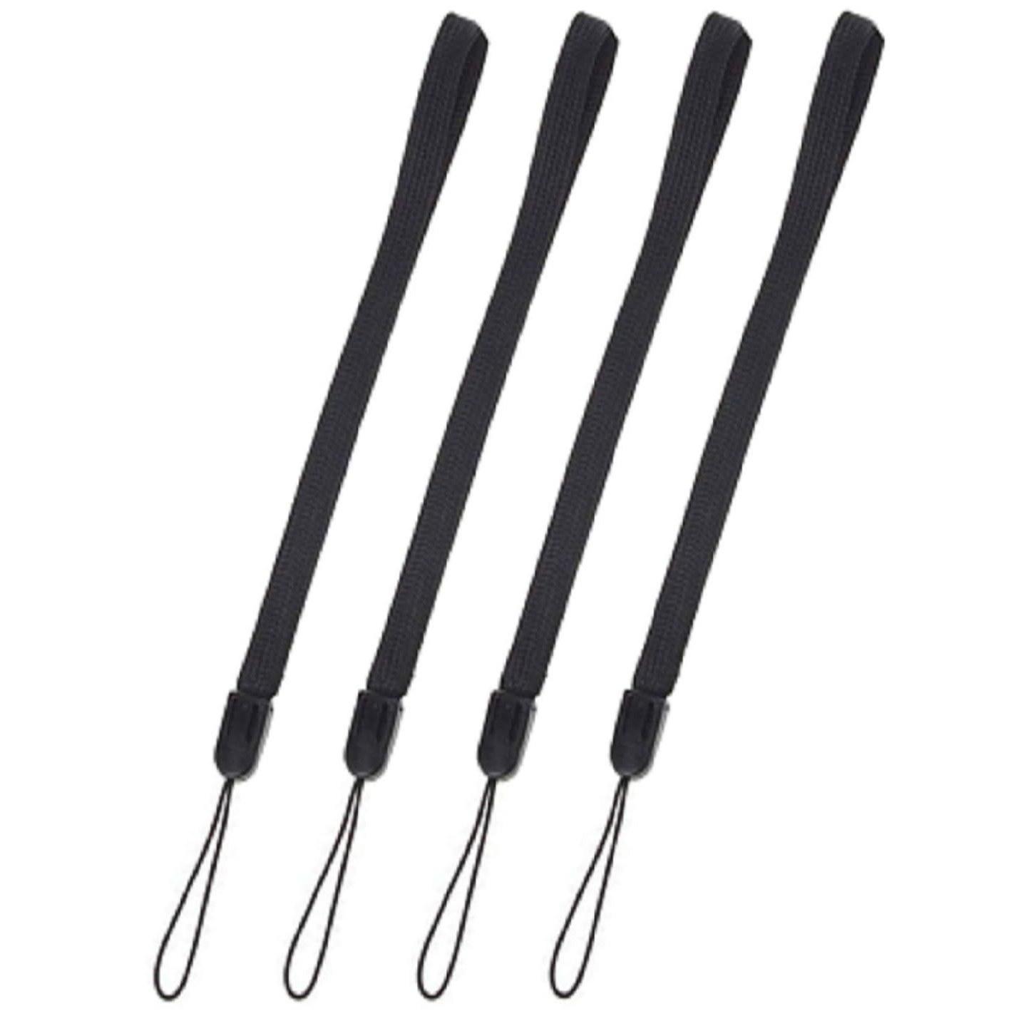 

CAWSS Total length 23 cm Hand strap long type wrist anti-loss (Black 4 pieces)