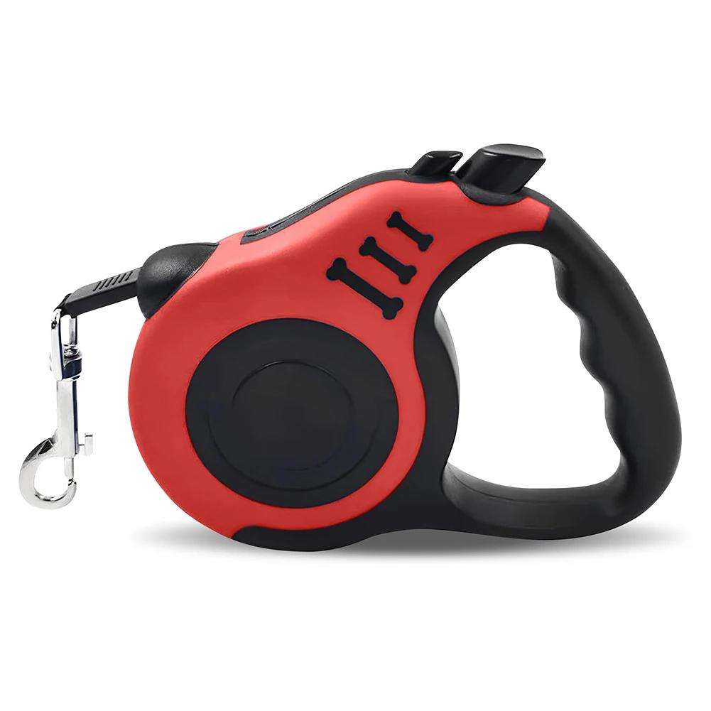 16 Fuß einziehbare Hundeleine, automatisch, teleskopisch, langlebig, für Hunde und Katzen, Haustierleinen, Halsbänder, für Outdoor-Reisen, Spaziergänge, Wandern, Zugseil