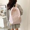 New Fashion Casual Backpack Student Class Bag Large Capacity Simple Lightweight Versatile Go Out Backpack