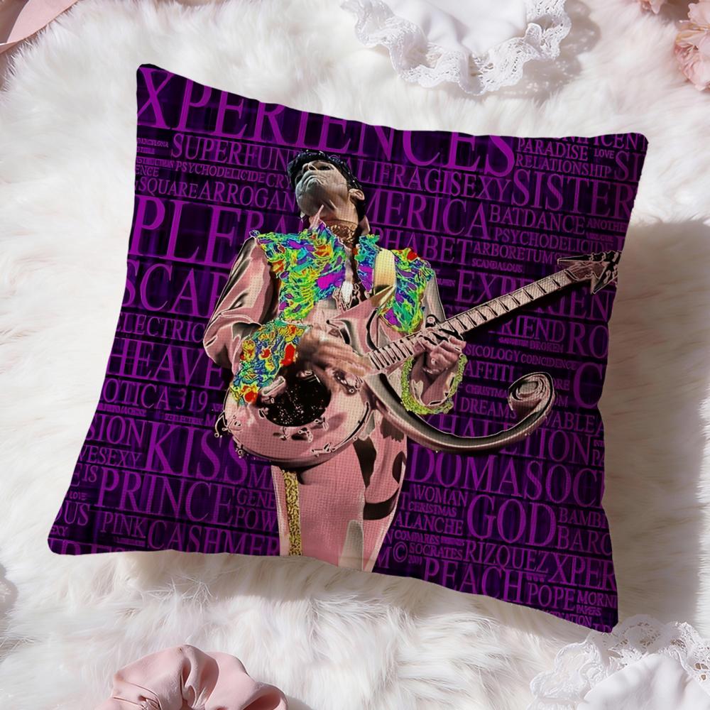 Funny P-Prince Singer Cushion Cover Premium Comfort Reversible Pillow Cove -Two in One Design for Any Room & Car Interior
