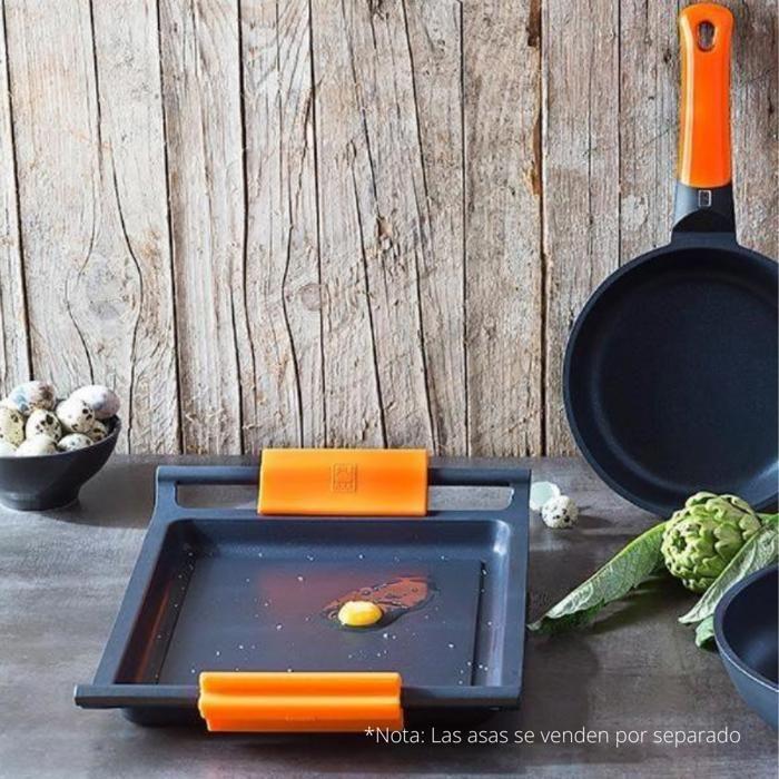 Grilovací pánev - BRA - A271545 - 45 cm - Hliník - Černá