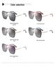 New Women's Polarized Sunglasses - Fashionable European and American Street Style Metal Trend