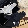 Braguitas de Bikini Triángulo Sexy de Encaje de Satén de Verano para Mujer, Ajustadas a la Piel, Cómodas de Cintura Baja