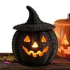 Handgemaakte Heksenhoed Halloween Geweven Zeegras Pompoen Snoep Bewaar Mand Halloween Decoratie