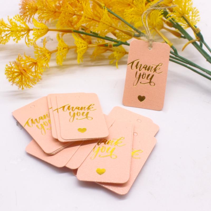 

3x5cm 100TAG+20M STIRNG Thank you for the gift label MERRY CHRISTMAS Gift Label 100TAG20MSTRIN розовый
