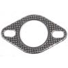 BEONEO-120-07610-0002 (3 Inch)-2 Bolt MLSG High Temp Exhaust Gasket 3" I.D. (Qty 2) - Heavy Duty Be Made of Metal And Fiber Laminate.