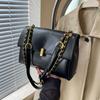 New Large-capacity Chain Tote Bag Women's Bag Fashionable and Versatile Simple Single Shoulder Oblique Handbag