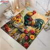 Cozy Chickens and Chicks Farm-Themed Rug for Home carpet for home sofa bedroom, gift mat
